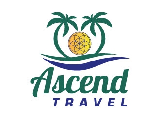 Ascend Travel logo design by Suvendu