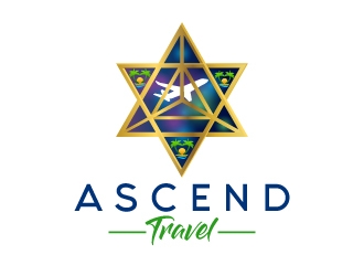 Ascend Travel logo design by Suvendu