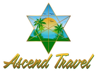 Ascend Travel logo design by AYATA