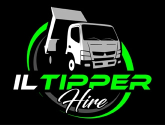 I L TIPPER HIRE logo design by MAXR