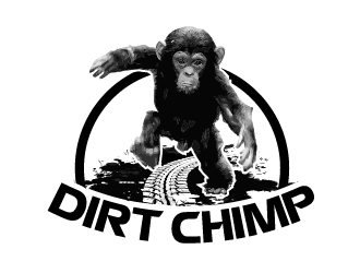 Dirt Chimp logo design by ZQDesigns