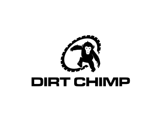 Dirt Chimp logo design by sodimejo