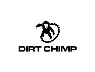 Dirt Chimp logo design by sodimejo