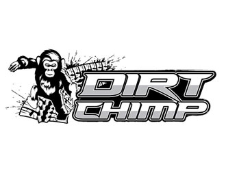 Dirt Chimp logo design by logoguy