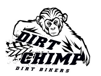 Dirt Chimp logo design by logoguy
