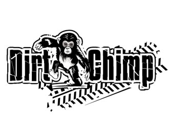 Dirt Chimp logo design by logoguy