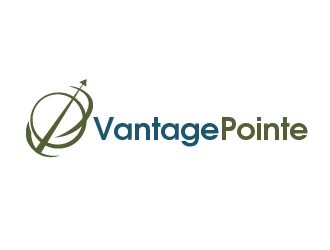 Powered by VantagePointe logo design by shravya