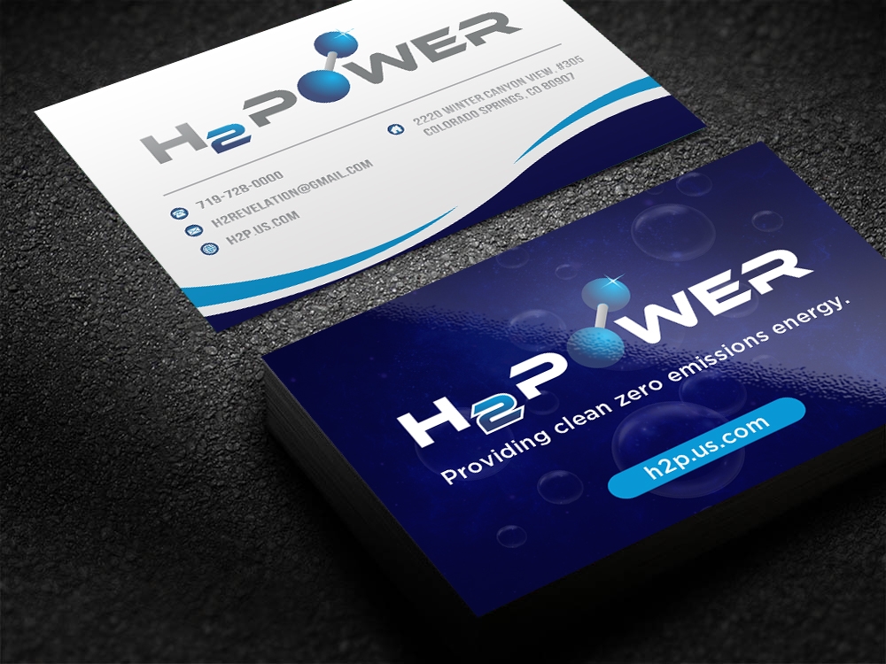 H2 POWER logo design by mattlyn