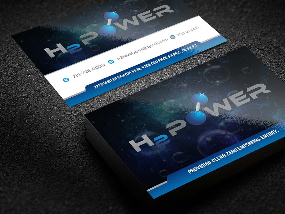 H2 POWER logo design by mattlyn