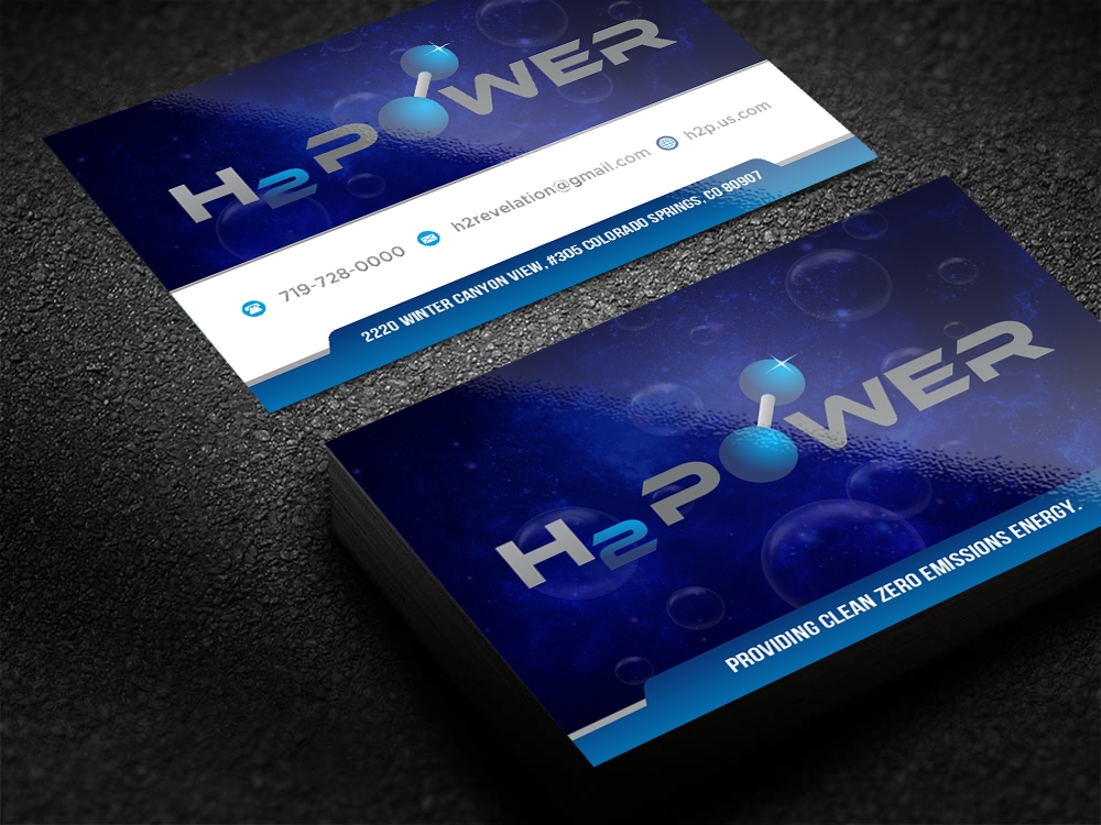 H2 POWER logo design by mattlyn