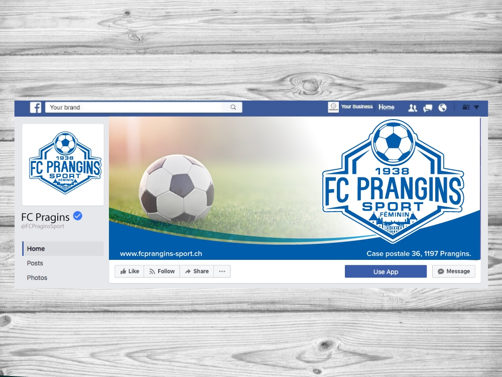 FC Prangins Sport logo design by jaize