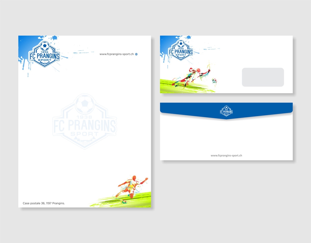 FC Prangins Sport logo design by mletus