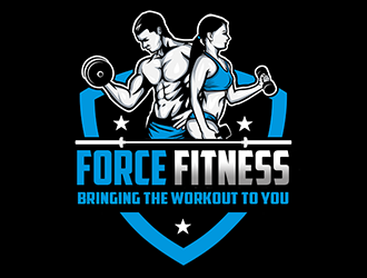 Force Fitness logo design by Optimus