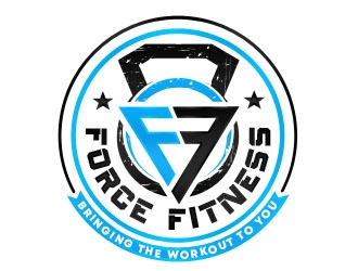 Force Fitness logo design by Benok