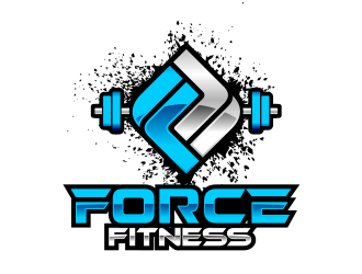 Force Fitness logo design by mashoodpp