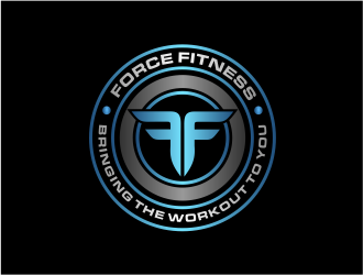 Force Fitness logo design by evdesign