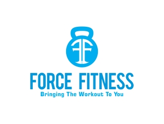 Force Fitness logo design by cikiyunn