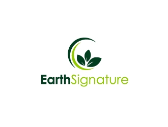 Earth Signature logo design by Marianne