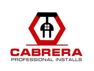Cabrera Professional Installs  logo design by citradesign
