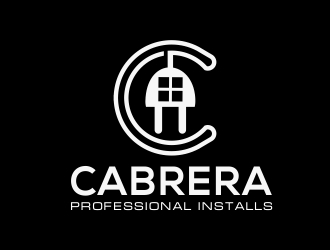 Cabrera Professional Installs  logo design by citradesign