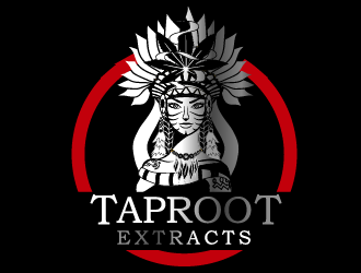TapRoot Extracts logo design by axel182