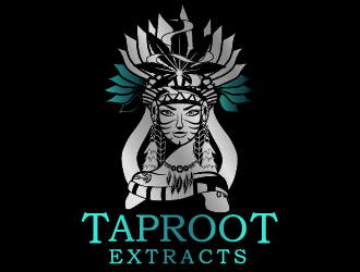 TapRoot Extracts logo design by axel182