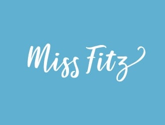 Miss Fitz logo design by ikdesign