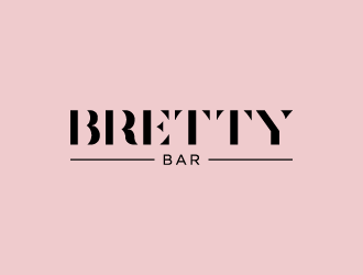 Bretty Bar logo design by denfransko