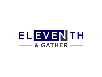 Eleventh & Gather logo design by Zhafir