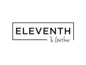 Eleventh & Gather logo design by sabyan