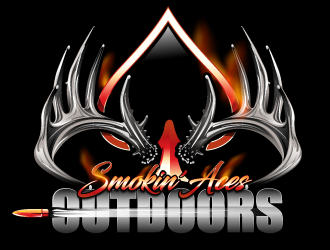 Smokin’ Aces Outdoors logo design by Suvendu