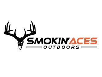 Smokin’ Aces Outdoors logo design by shravya