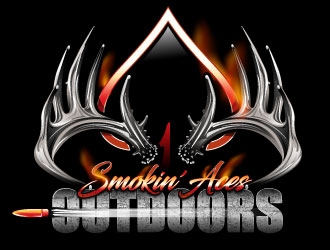 Smokin’ Aces Outdoors logo design by Suvendu