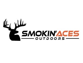 Smokin’ Aces Outdoors logo design by shravya