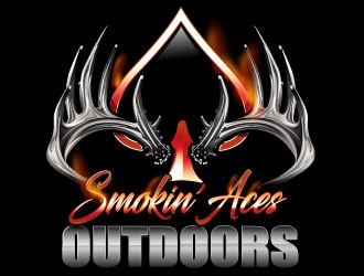 Smokin’ Aces Outdoors logo design by Suvendu
