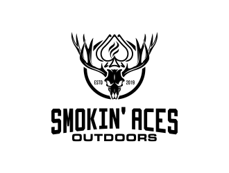 Smokin’ Aces Outdoors logo design by SmartTaste