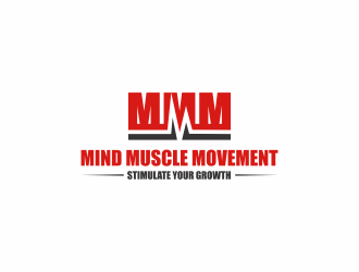 Mind Muscle Movement  logo design by DelvinaArt
