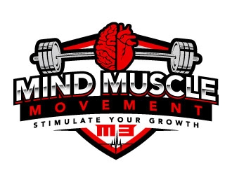 Mind Muscle Movement  logo design by daywalker