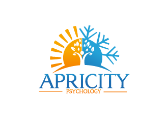 Apricity Psychology logo design by bloomgirrl