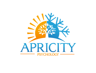 Apricity Psychology logo design by bloomgirrl