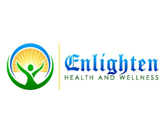 Enlighten Health and Wellness logo design by desynergy