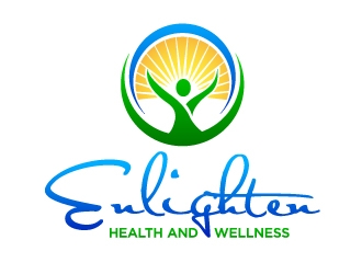 Enlighten Health and Wellness logo design by desynergy