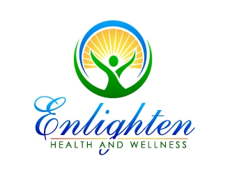 Enlighten Health and Wellness logo design by desynergy