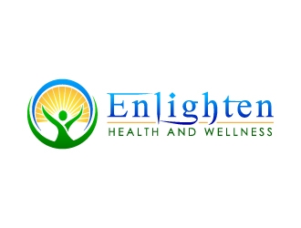 Enlighten Health and Wellness logo design by desynergy