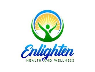 Enlighten Health and Wellness logo design by desynergy