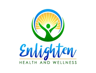 Enlighten Health and Wellness logo design by desynergy