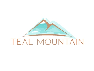 Teal Mountain logo design by jaize