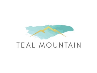 Teal Mountain logo design by invento