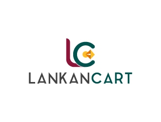 LANKANCART logo design by AhmadShaltout