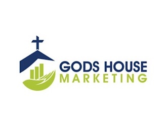 Gods House Marketing logo design by logoguy